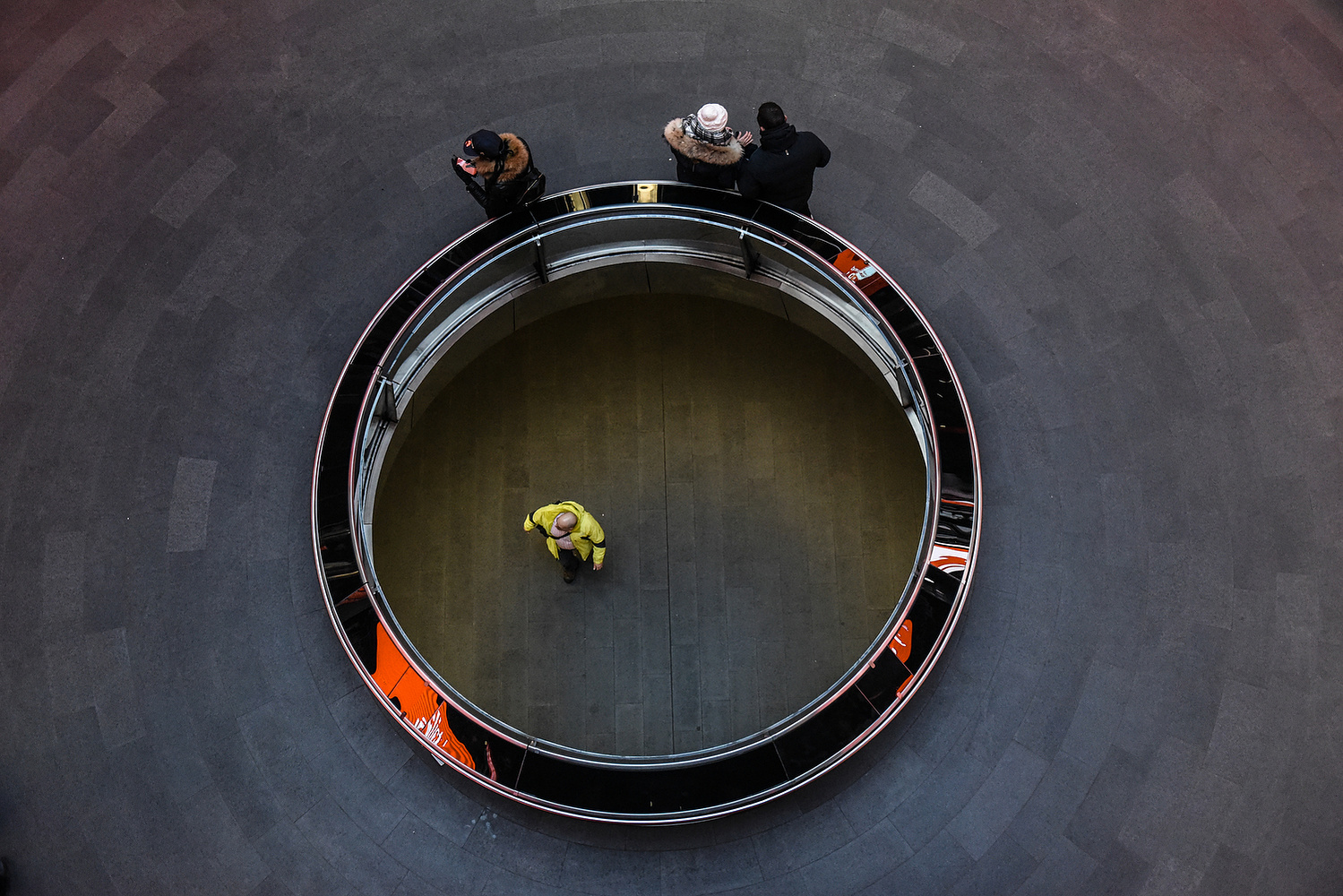 Commuters are seen in the Fulton Center subway station the day after the Christmas holiday in New York City, U.S. December 23, 2017. REUTERS/Stephanie Keith